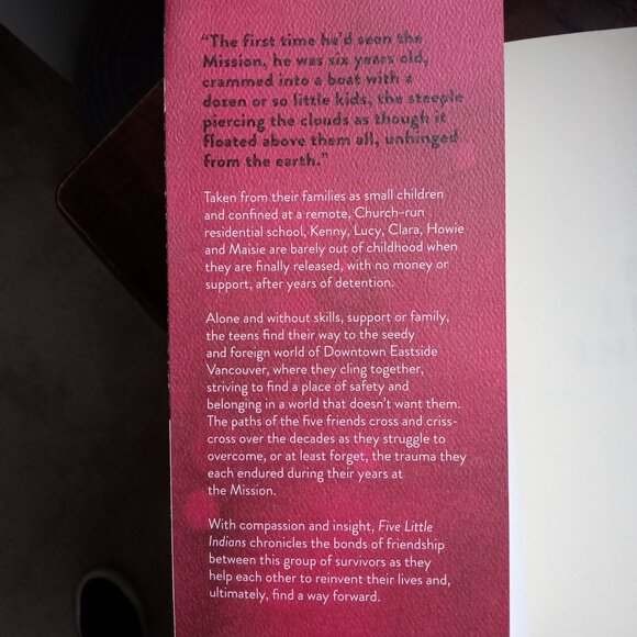 * 2/$10 *  Five Little Indians by Michelle Good - Picture 3 of 3